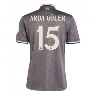 Fotballdrakt Herre Real Madrid Arda Guler #15 Tredjedrakt 2024-25 Kortermet